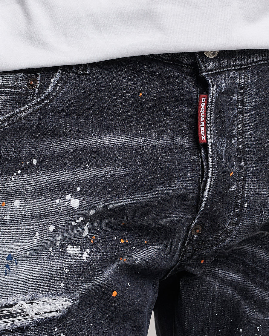 Hombres | Vaqueros | Dsquared2 | Skater Jeans Black Wash