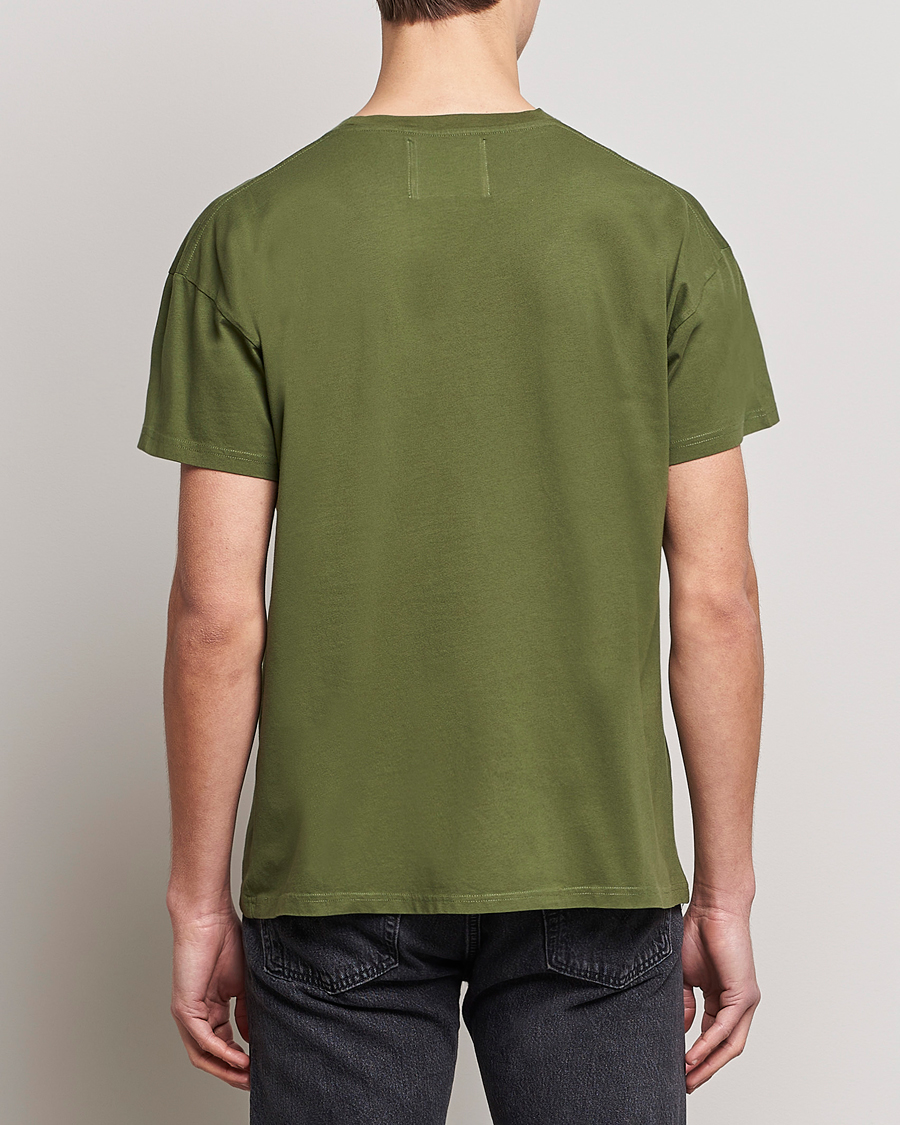 Hombres | Camisetas | Jeanerica | Marcel Crew Neck T-Shirt Army Green