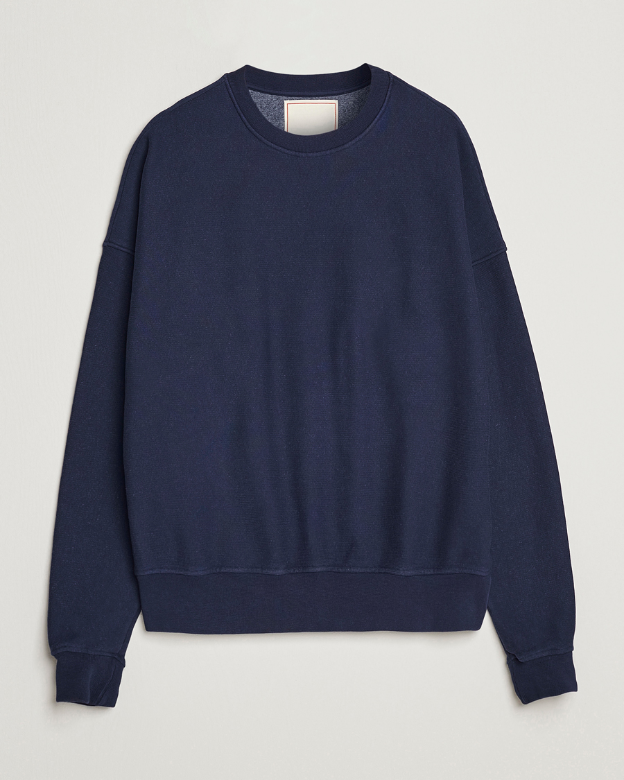 Hombres | Jerséis y prendas de punto | Jeanerica | Paule Crew Neck Sweatshirt Dark Navy