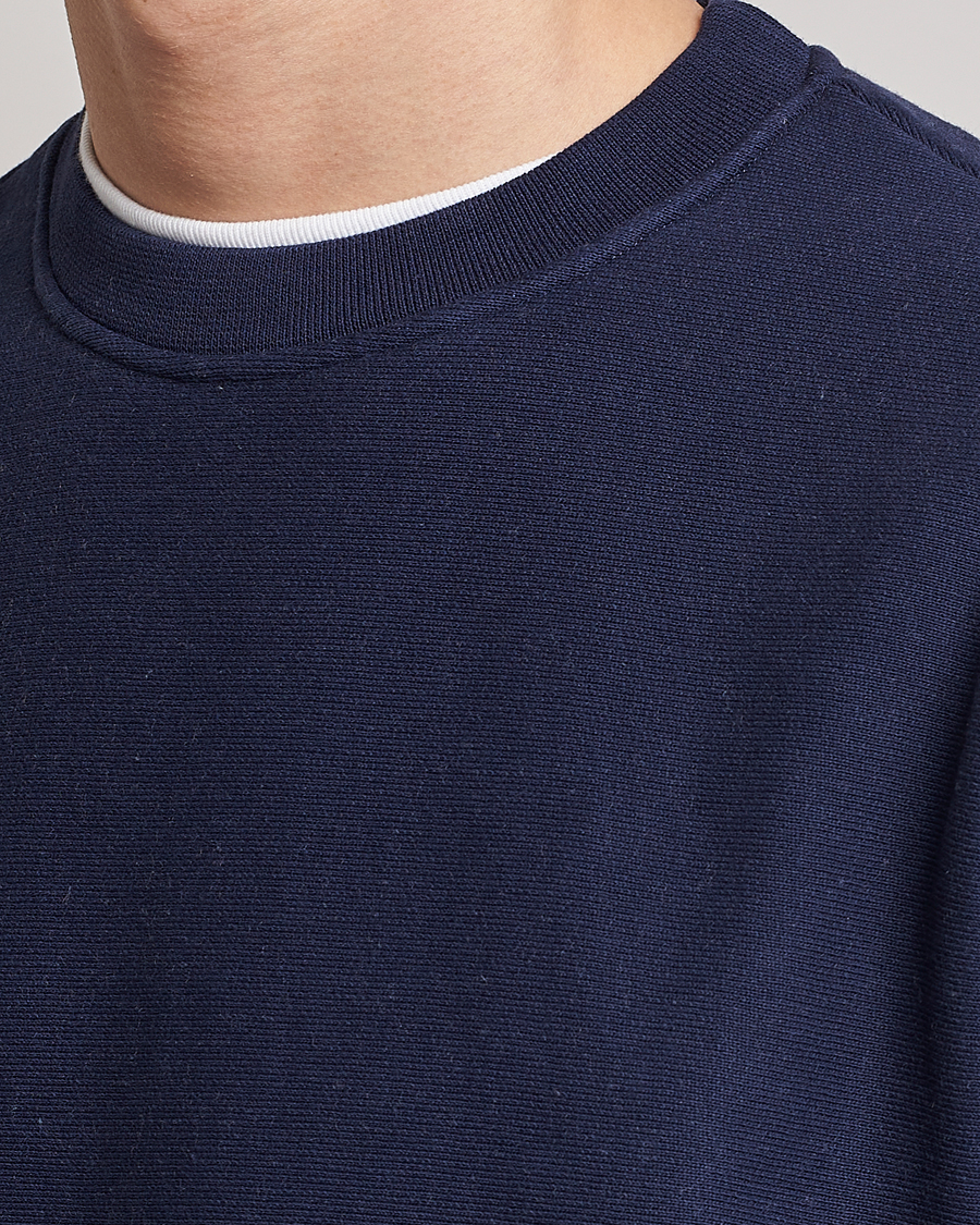 Hombres | Jerséis y prendas de punto | Jeanerica | Paule Crew Neck Sweatshirt Dark Navy
