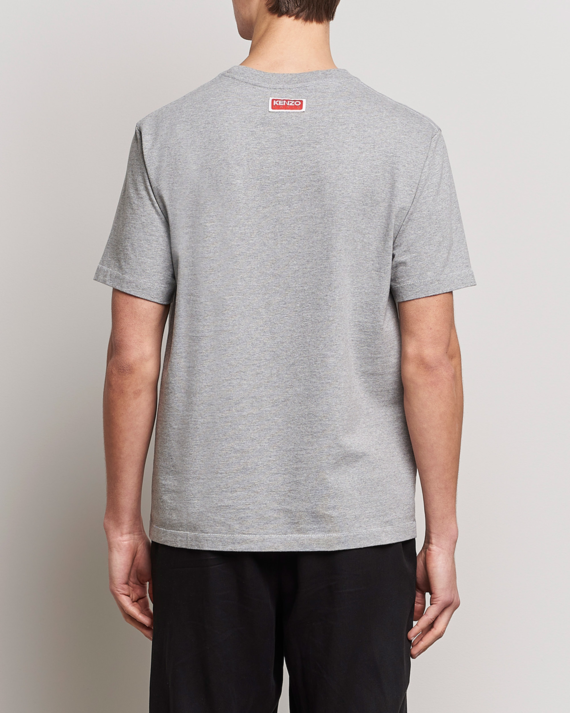 Hombres | Camisetas | KENZO | College Classic T-Shirt Pearl Grey