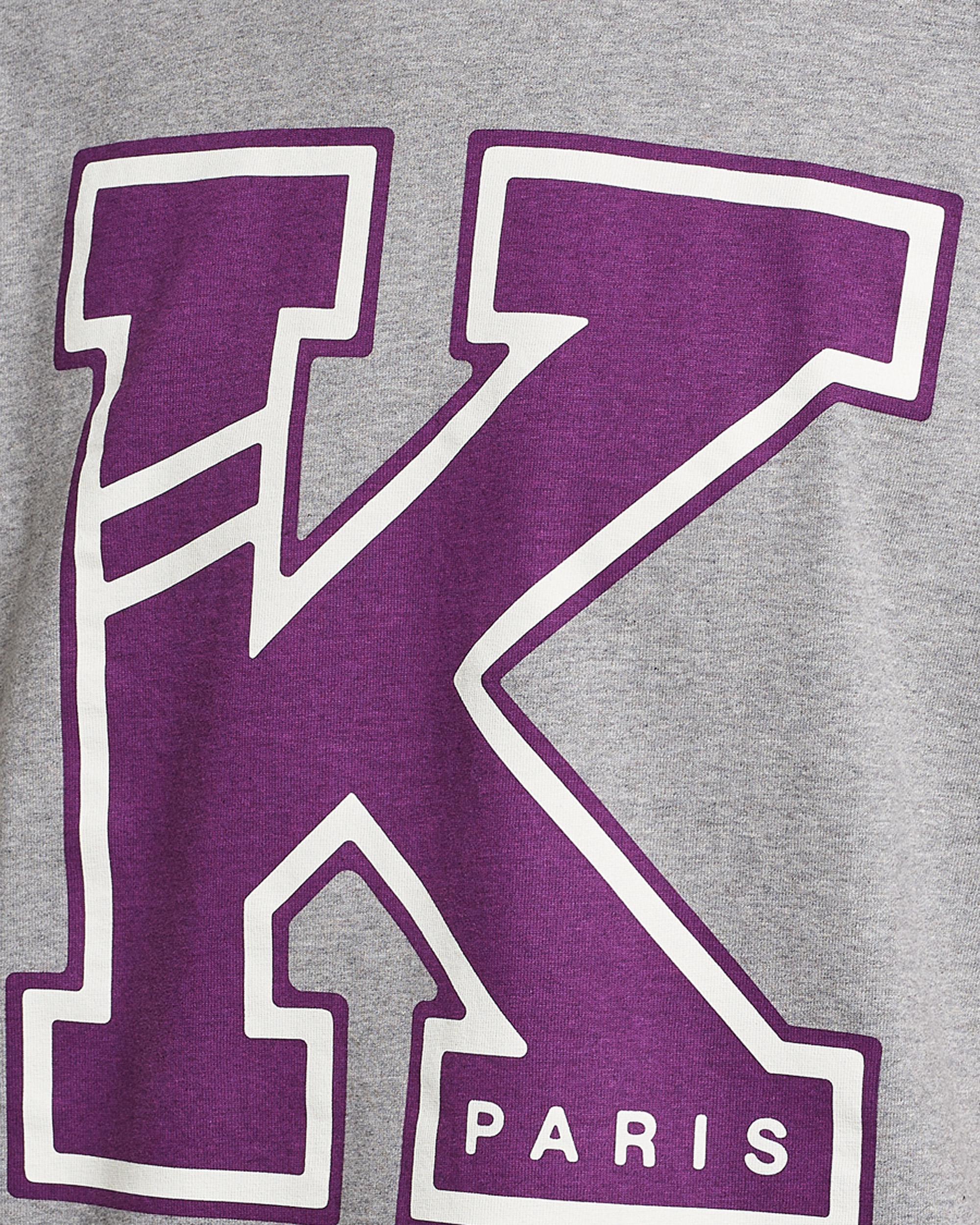 Hombres | Camisetas | KENZO | College Classic T-Shirt Pearl Grey