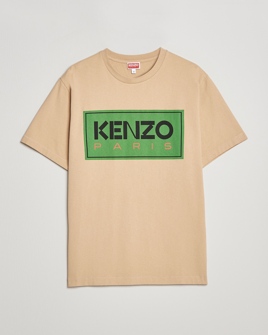 Hombres | Camisetas | KENZO | Paris Classic T-Shirt Beige