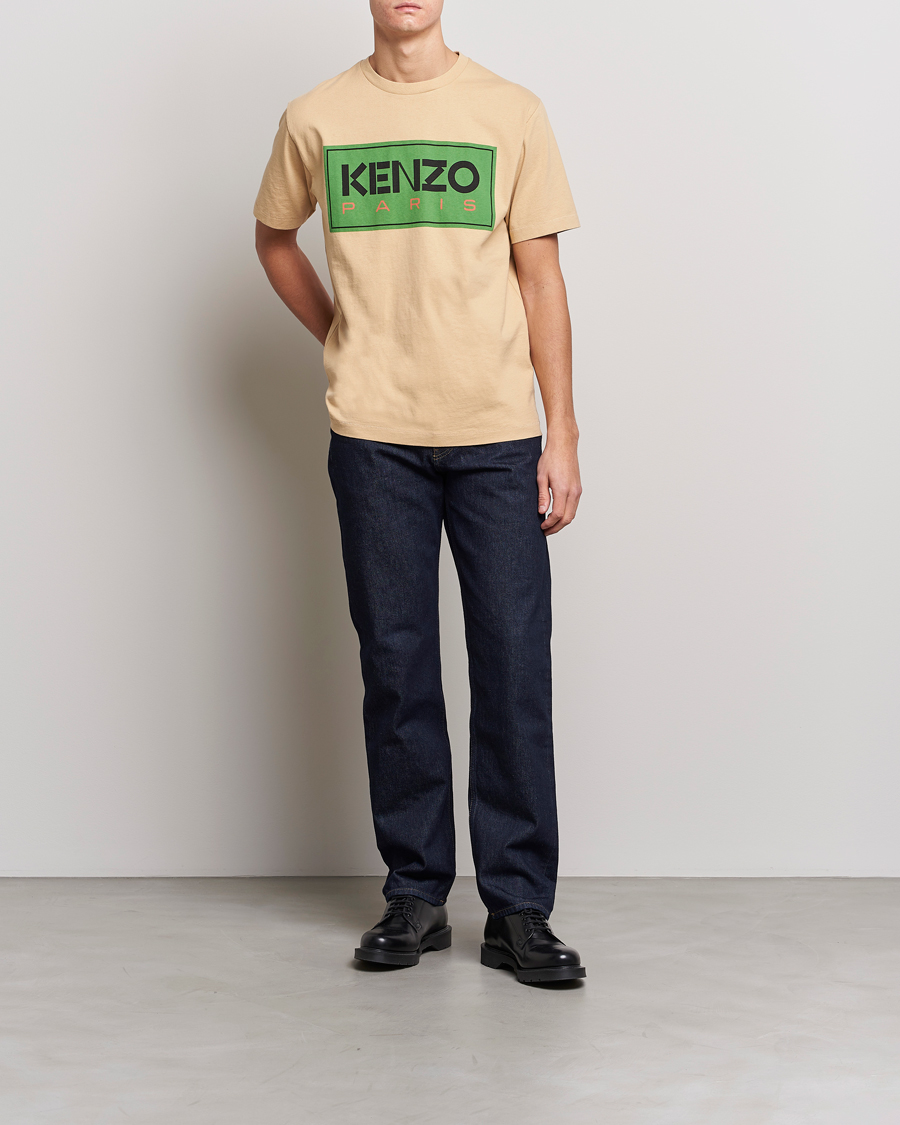 Hombres | Camisetas | KENZO | Paris Classic T-Shirt Beige