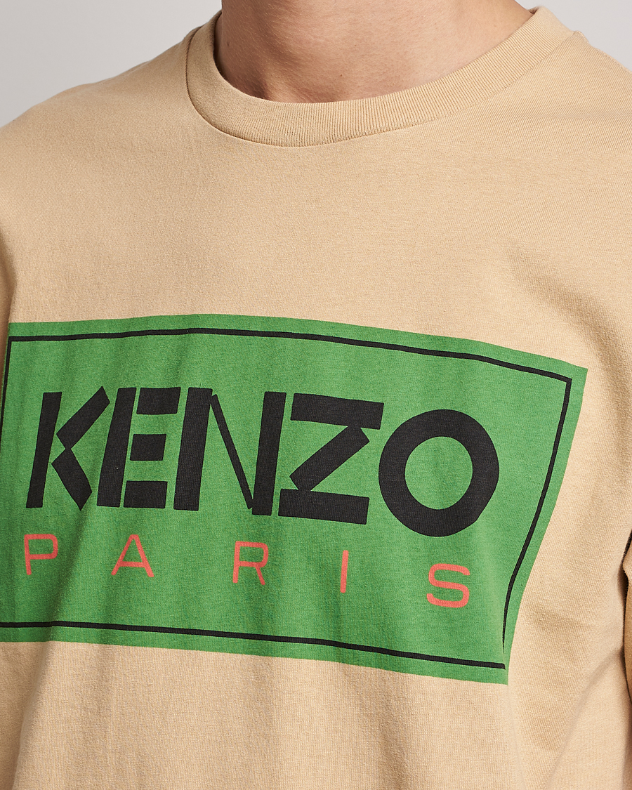 Hombres | Camisetas | KENZO | Paris Classic T-Shirt Beige