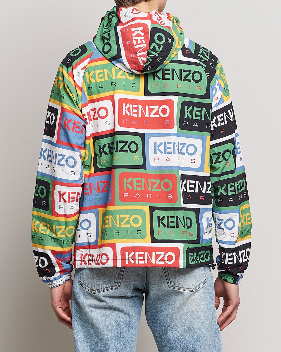 Hombres | Abrigos y chaquetas | KENZO | Label Packable Anorak Mulit