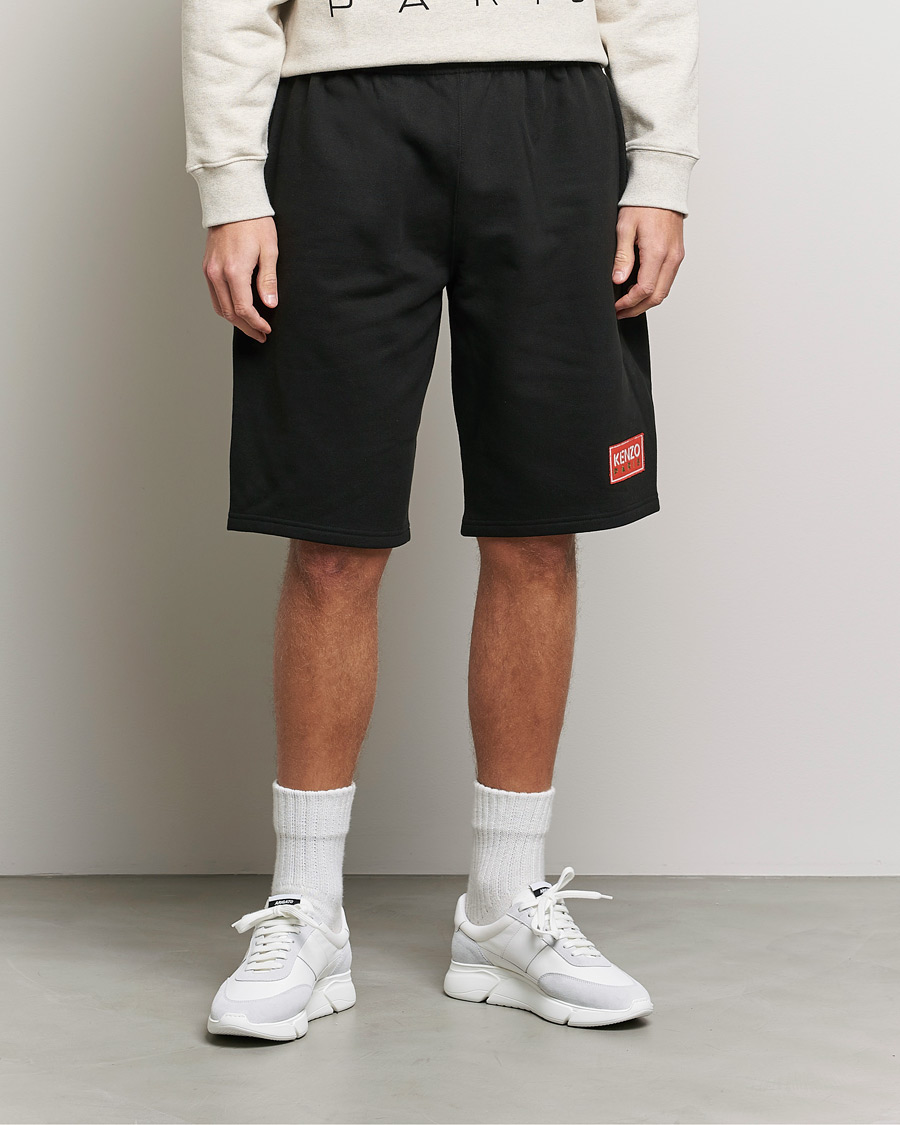 Hombres | Pantalones cortos | KENZO | Paris Logo Classic Shorts Black