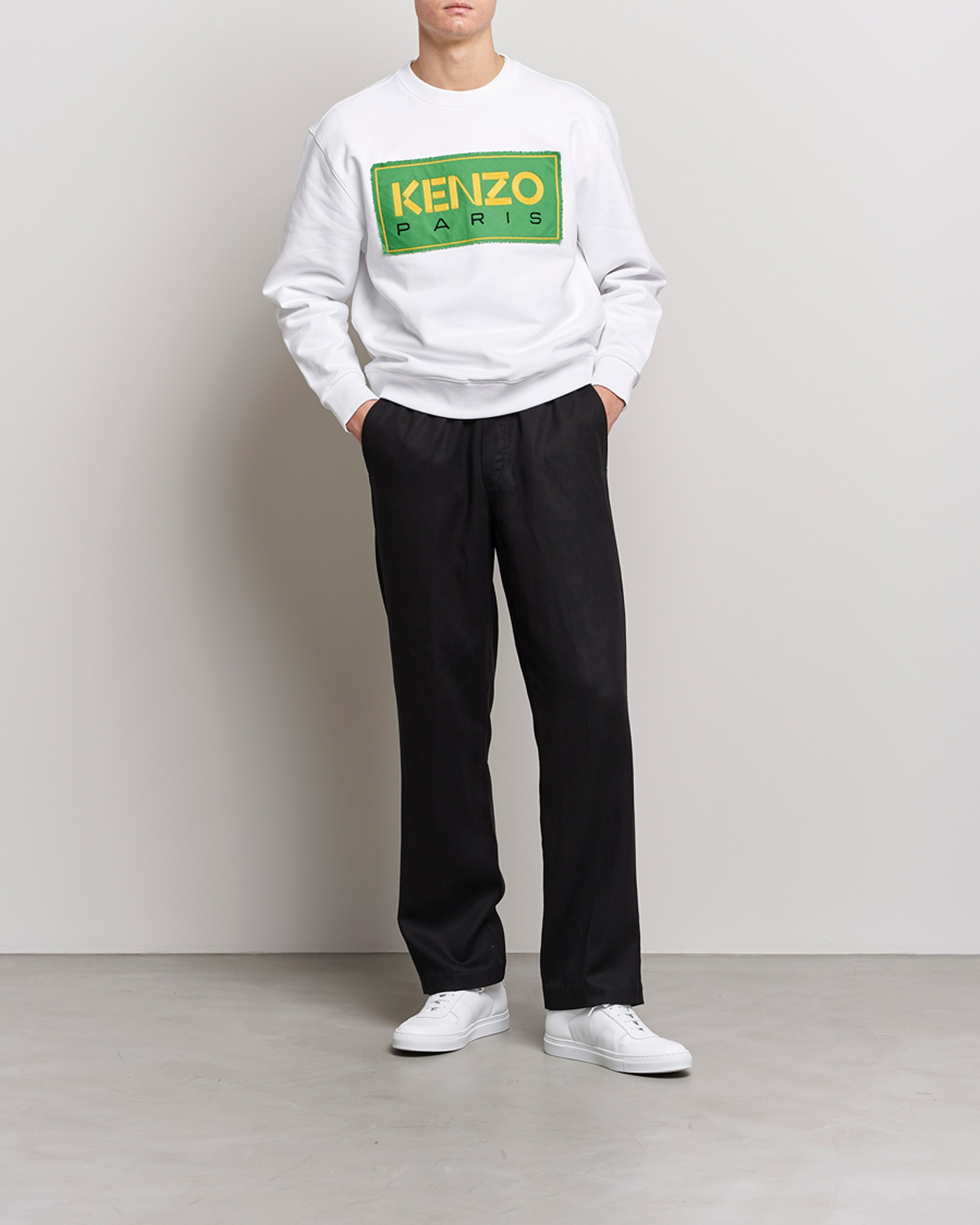 Hombres | Jerséis y prendas de punto | KENZO | Paris Classic Sweatshirt White