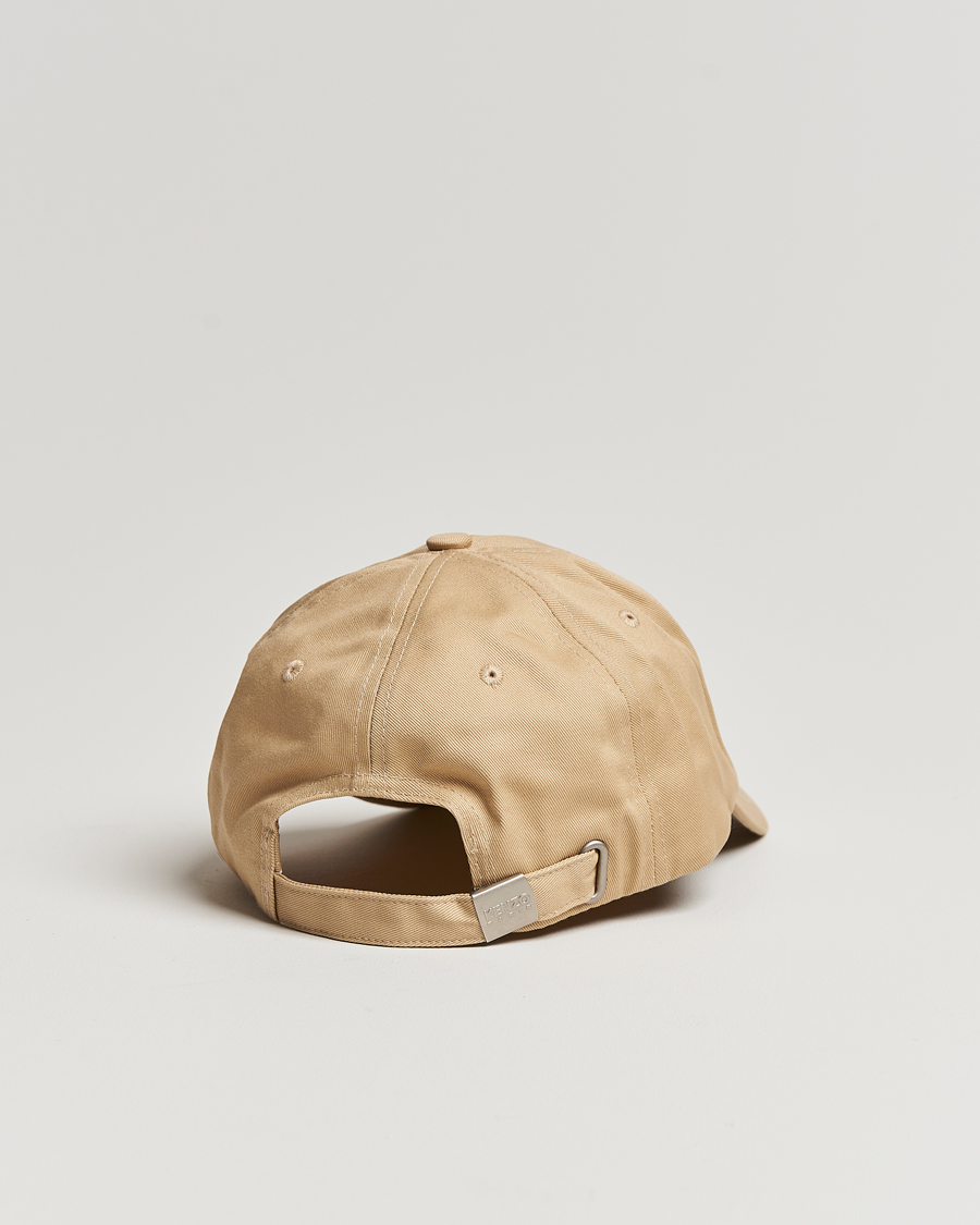 Hombres | KENZO Cotton Canvas Cap Beige | KENZO | Cotton Canvas Cap Beige