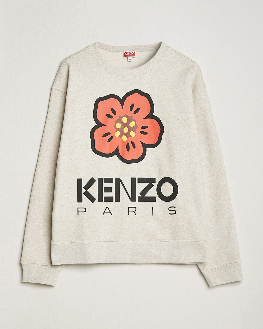 Hombres | Jerséis y prendas de punto | KENZO | Boke Flower Sweatshirt Pale Grey