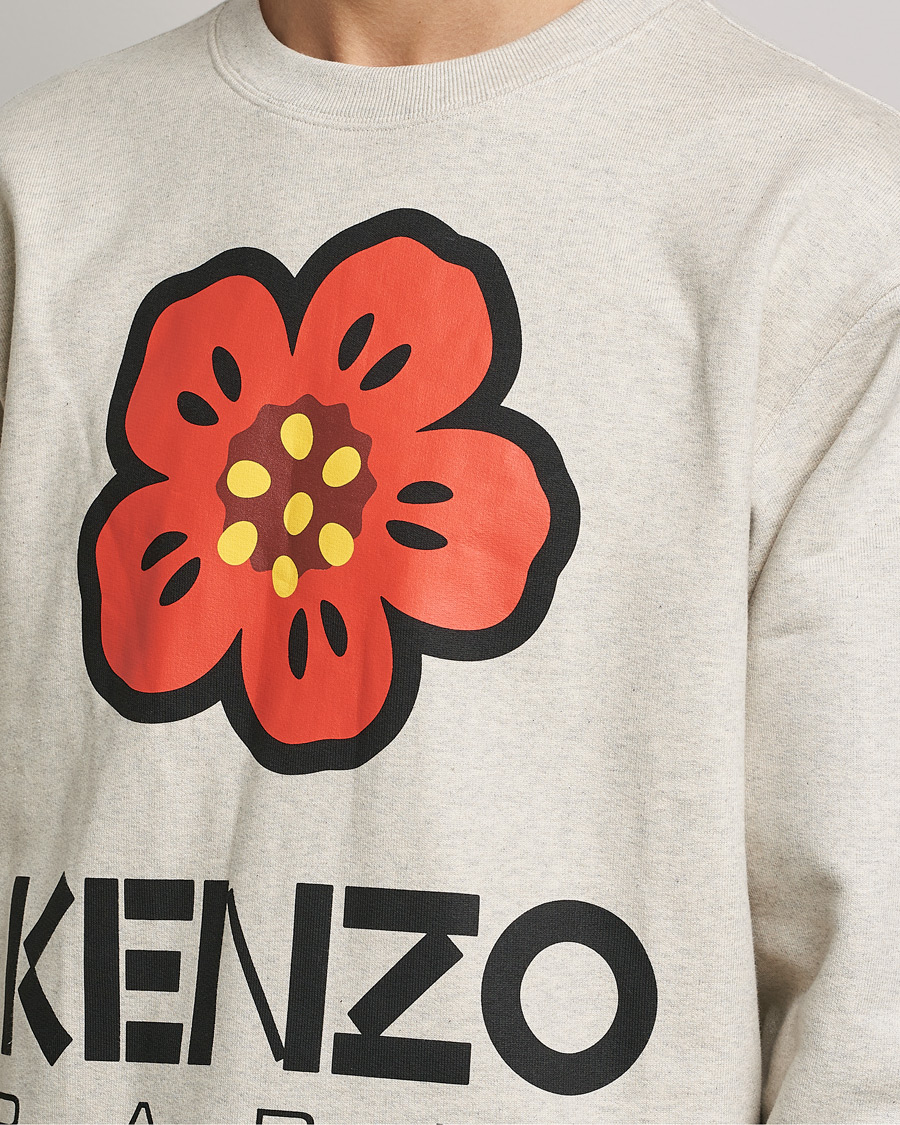 Hombres | Jerséis y prendas de punto | KENZO | Boke Flower Sweatshirt Pale Grey