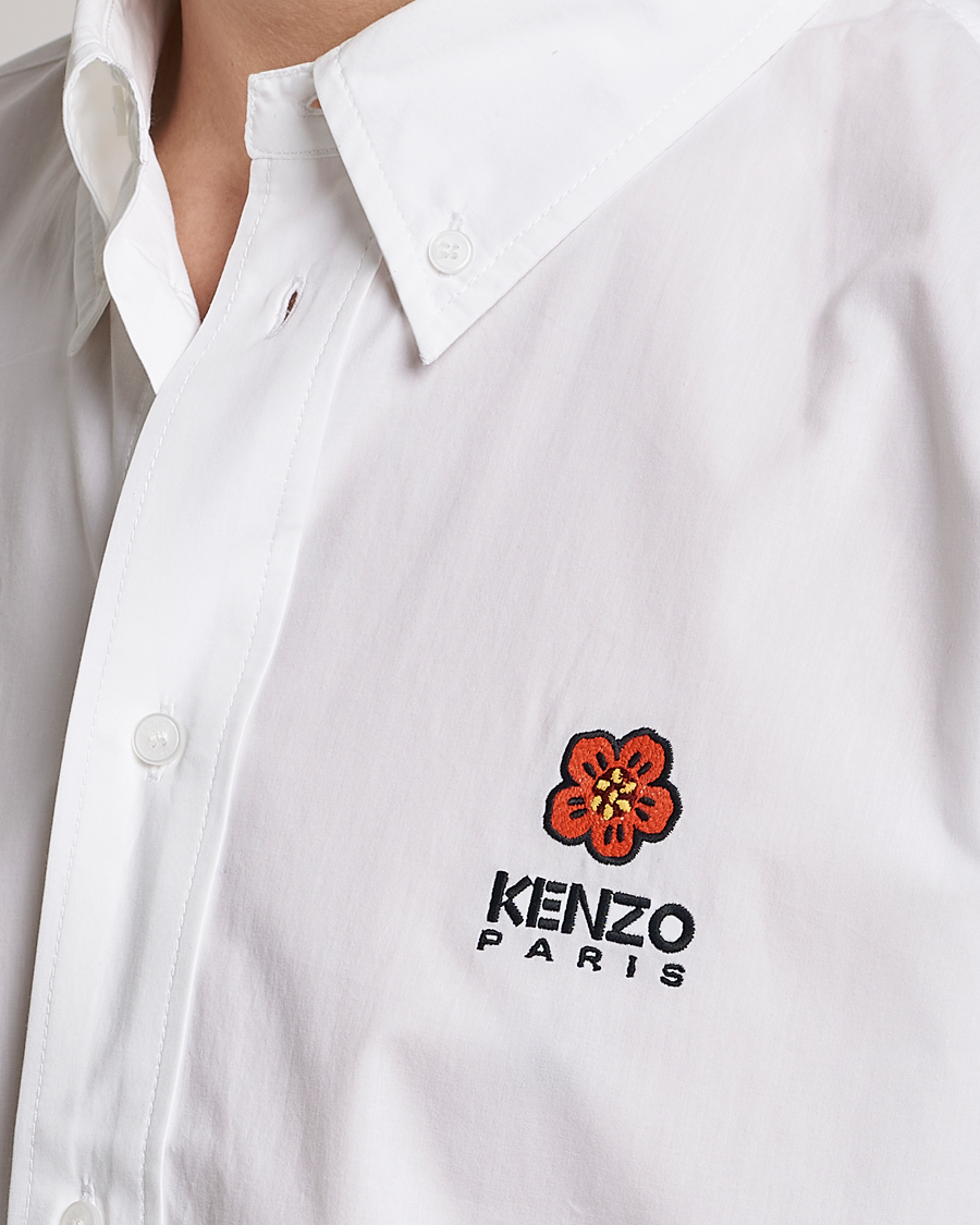 Hombres | Camisas | KENZO | Boke Flower Crest Casual Shirt White