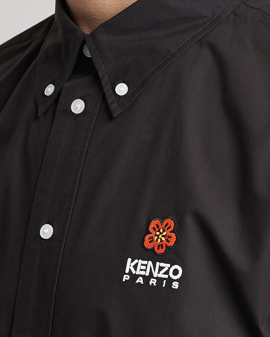 Hombres | Camisas | KENZO | Boke Flower Crest Casual Shirt Black