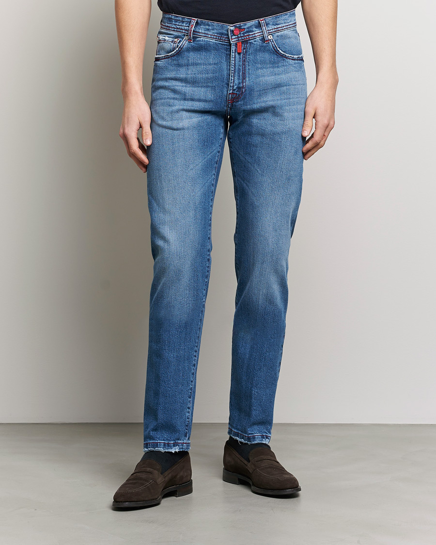 Hombres | Vaqueros | Kiton | Kurabo Denim Jeans Light Indigo