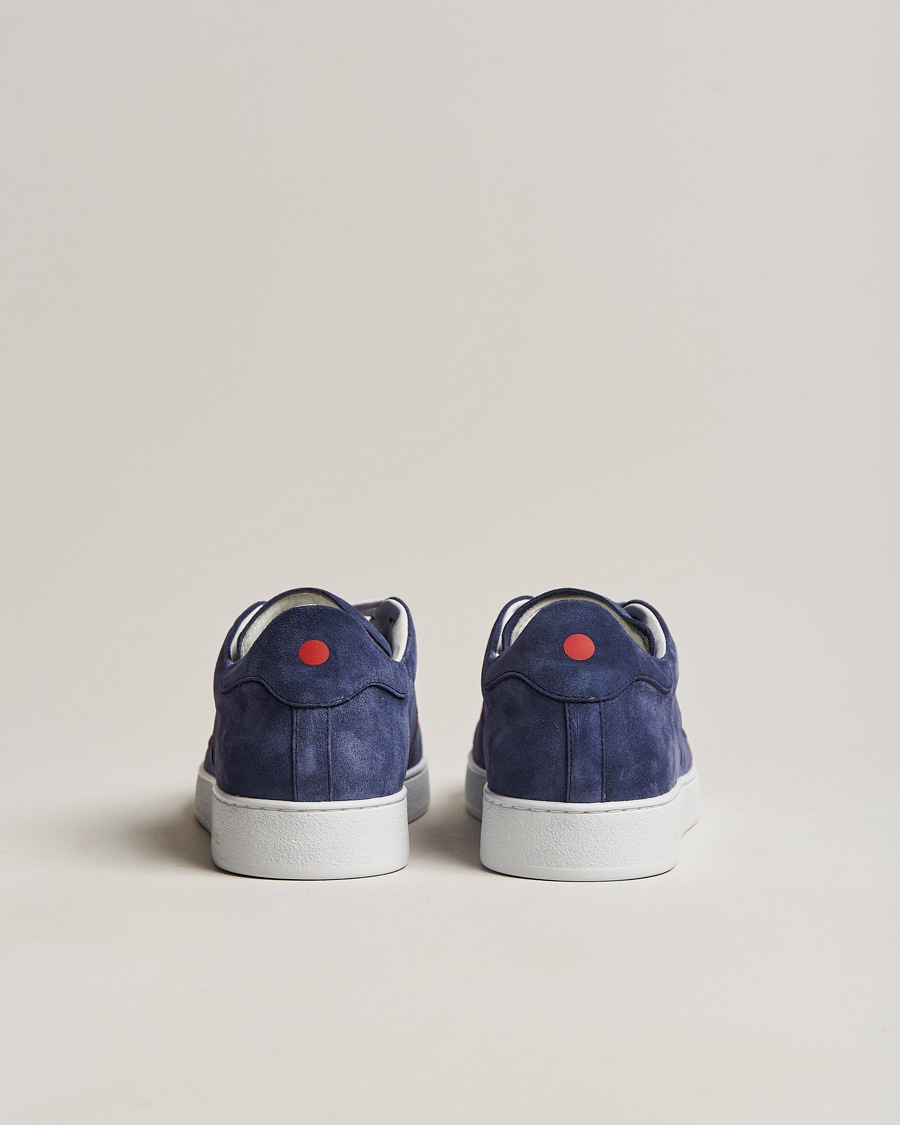 Hombres | Kiton Plain Sneakers Navy Suede | Kiton | Plain Sneakers Navy Suede