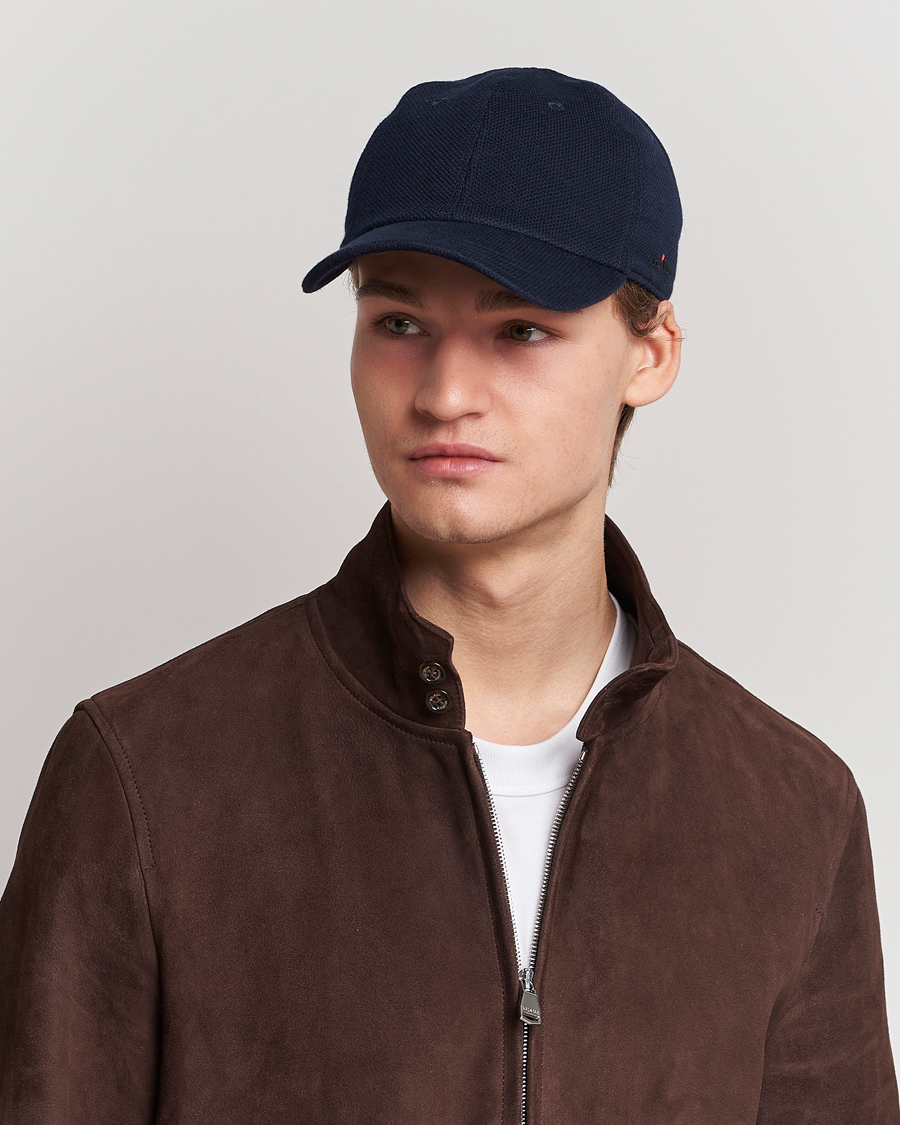 Hombres | Kiton Baseball Cap Navy Blue | Kiton | Baseball Cap Navy Blue