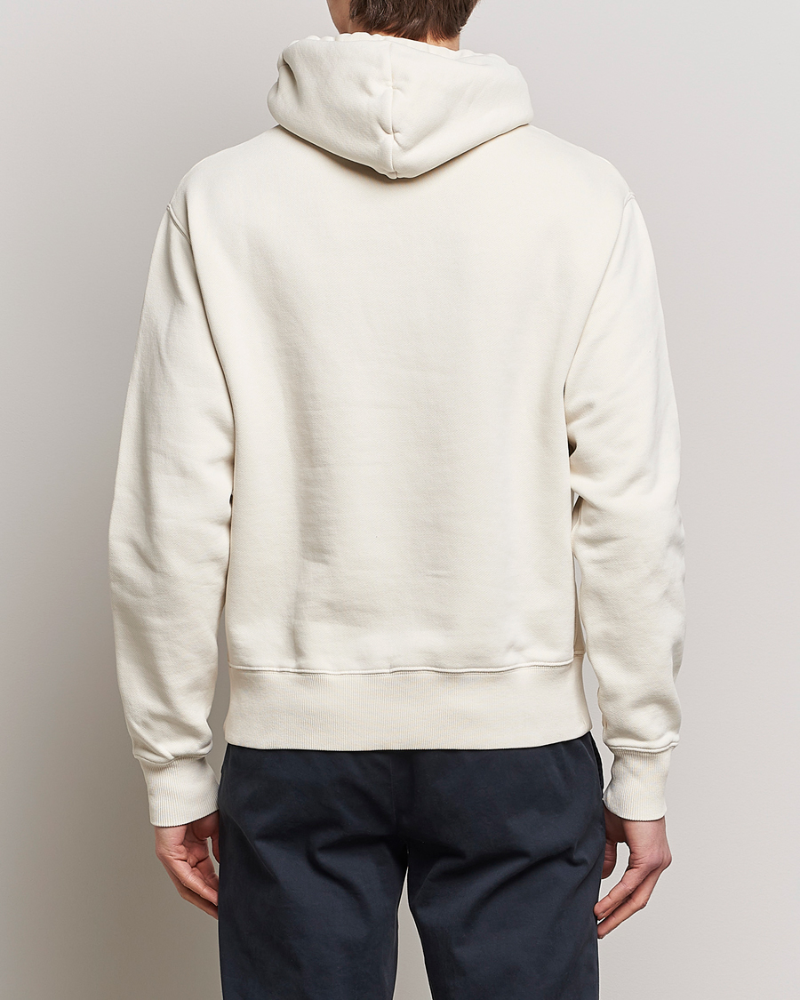 Hombres | Jerséis y prendas de punto | Merz b. Schwanen | Organic Cotton Washed Hoodie Oat