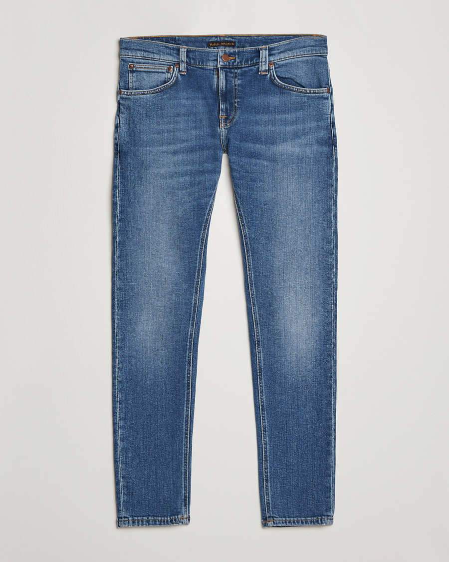 Hombres | Vaqueros | Nudie Jeans | Tight Terry Jeans Inbetween Blues