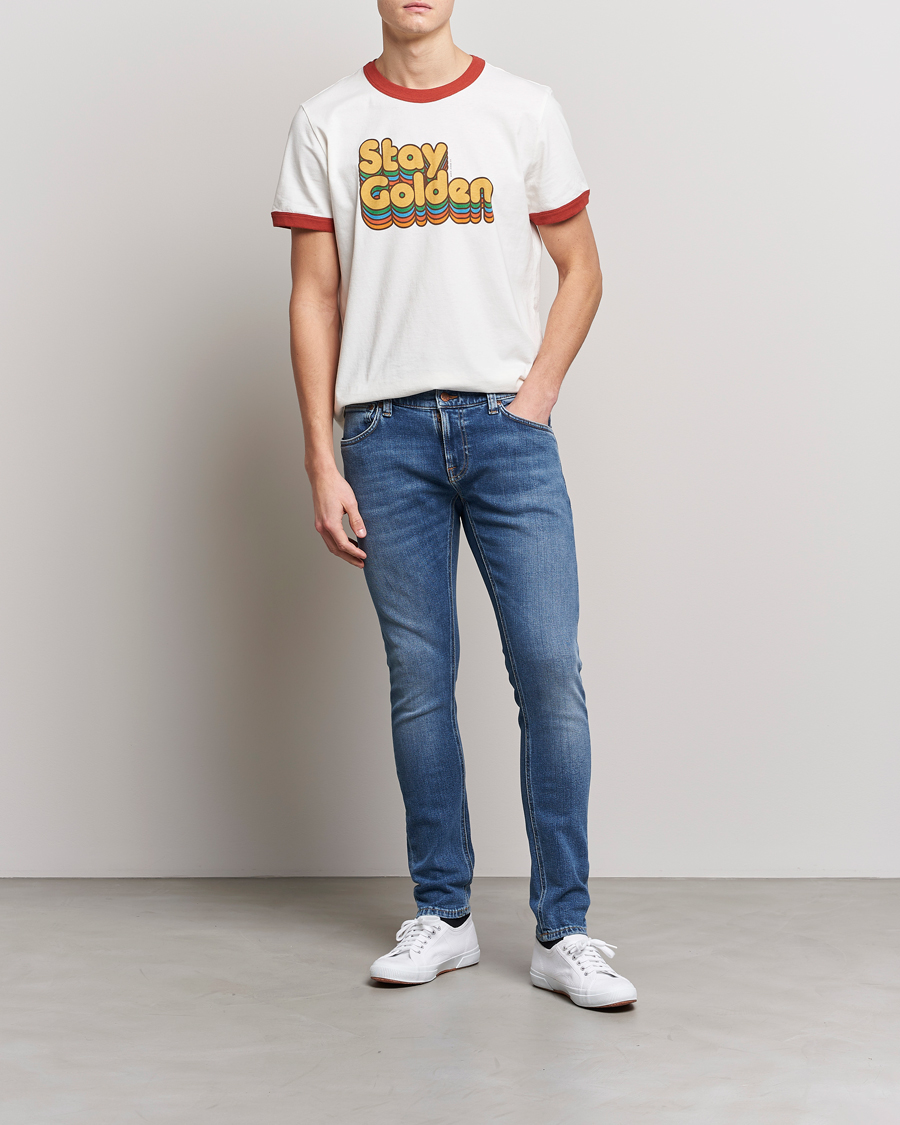 Hombres | Vaqueros | Nudie Jeans | Tight Terry Jeans Inbetween Blues