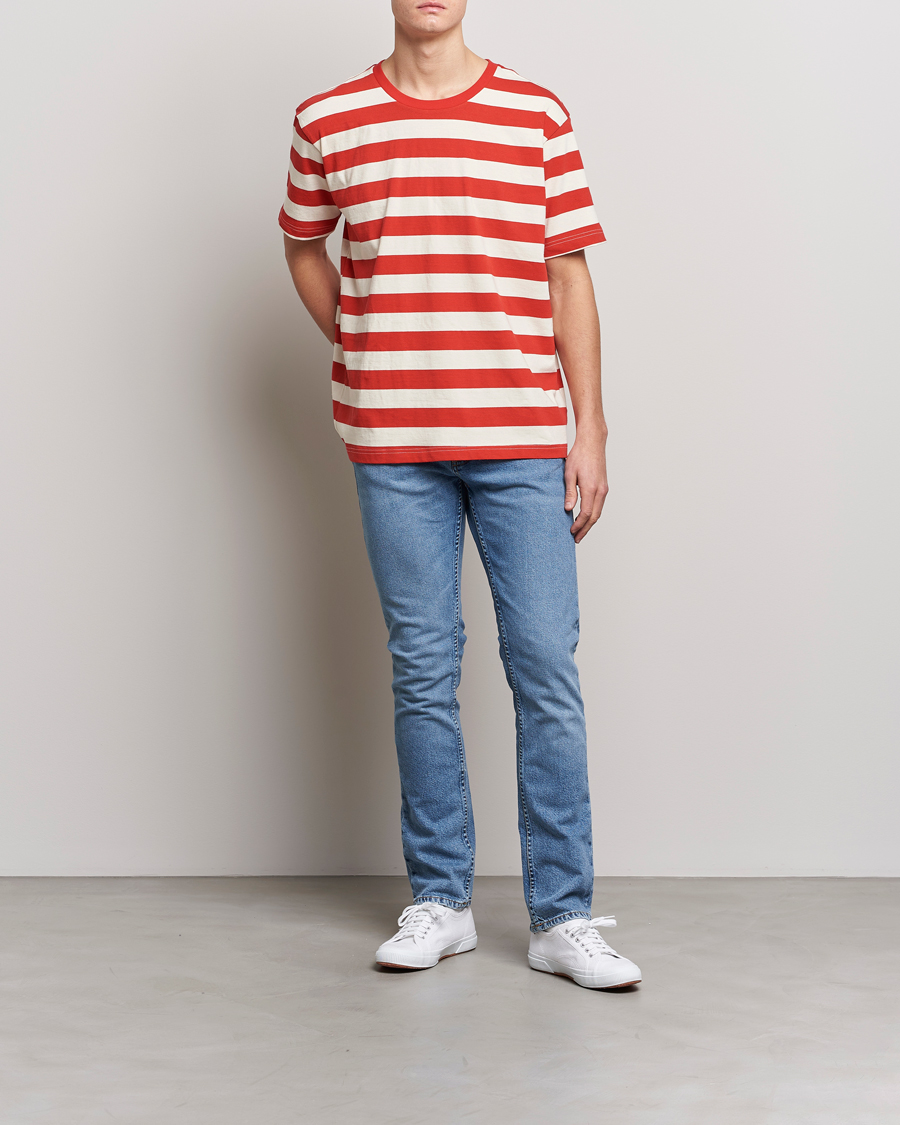 Hombres | Vaqueros | Nudie Jeans | Grim Tim Jeans Worn Pale Blue