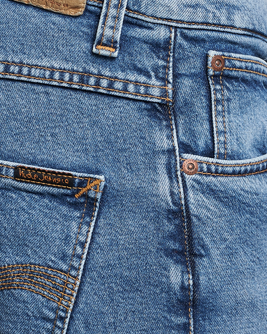 Hombres | Vaqueros | Nudie Jeans | Grim Tim Jeans Worn Pale Blue