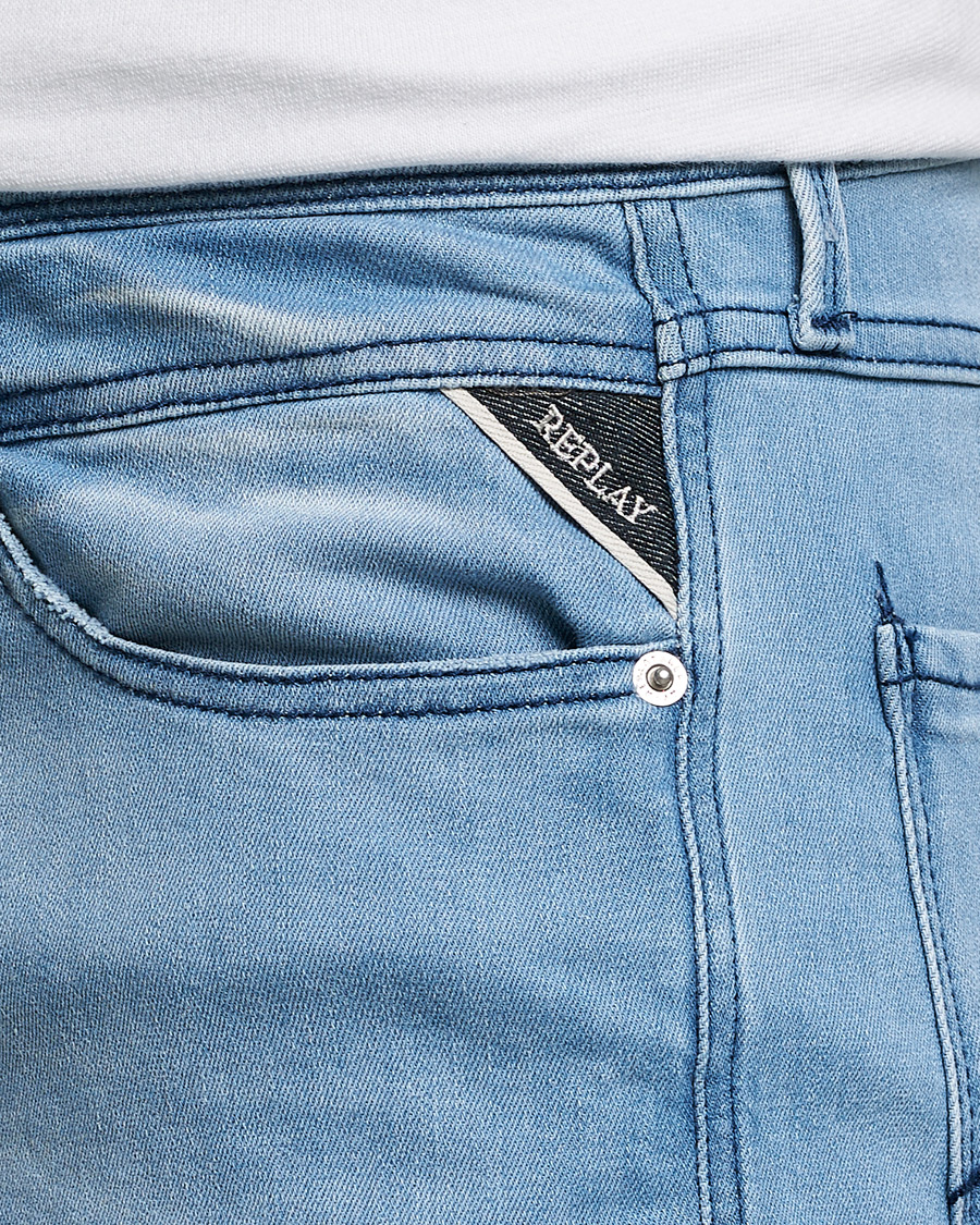 Hombres | Vaqueros | Replay | Anbass Powerstretch Jeans Light Blue