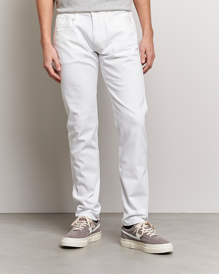 Hombres | Vaqueros | Replay | Anbass Stretch Jeans White