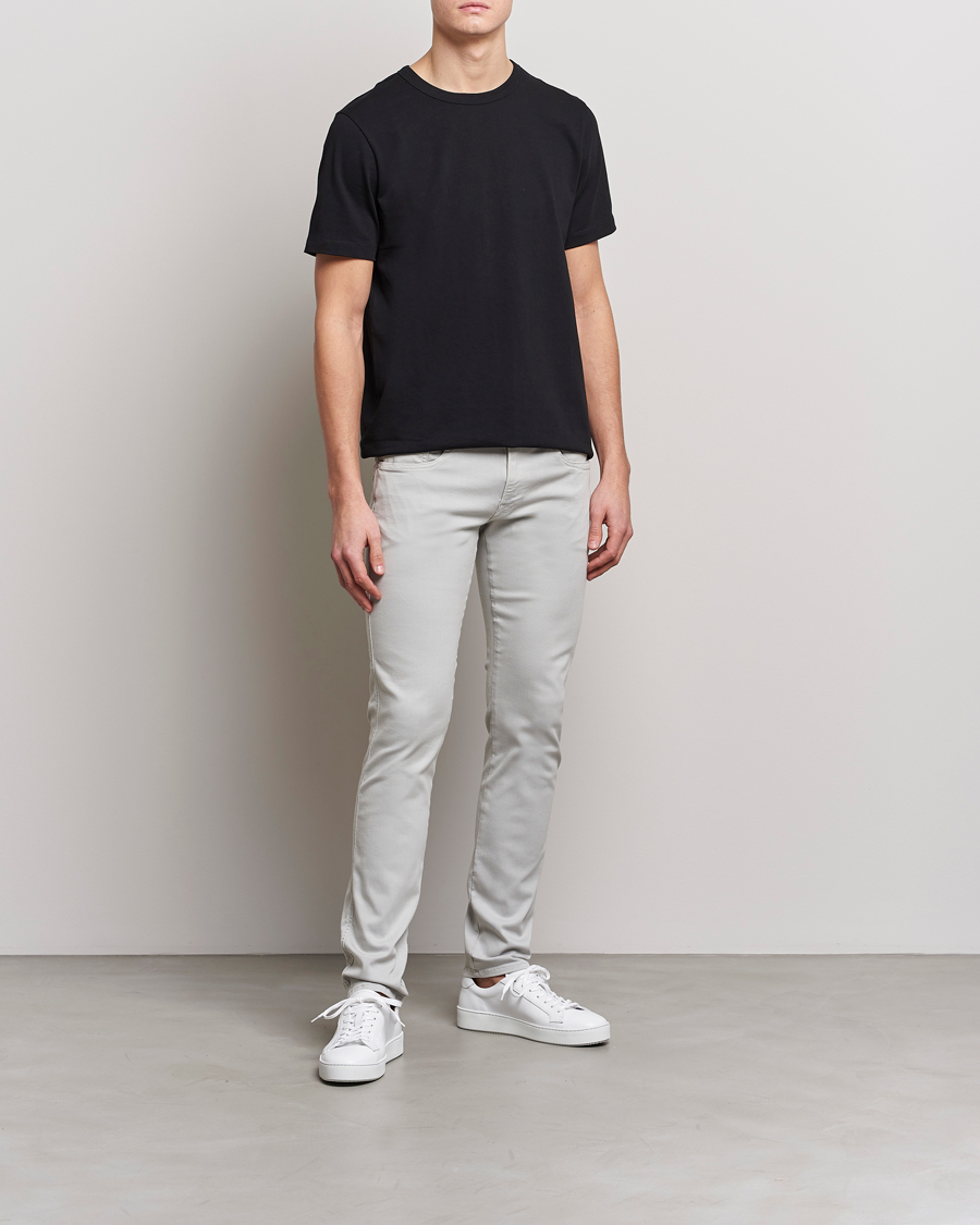 Hombres | Pantalones | Replay | Anbass Hyperflex X.Lite 5-Pocket Pants Chaulk Grey