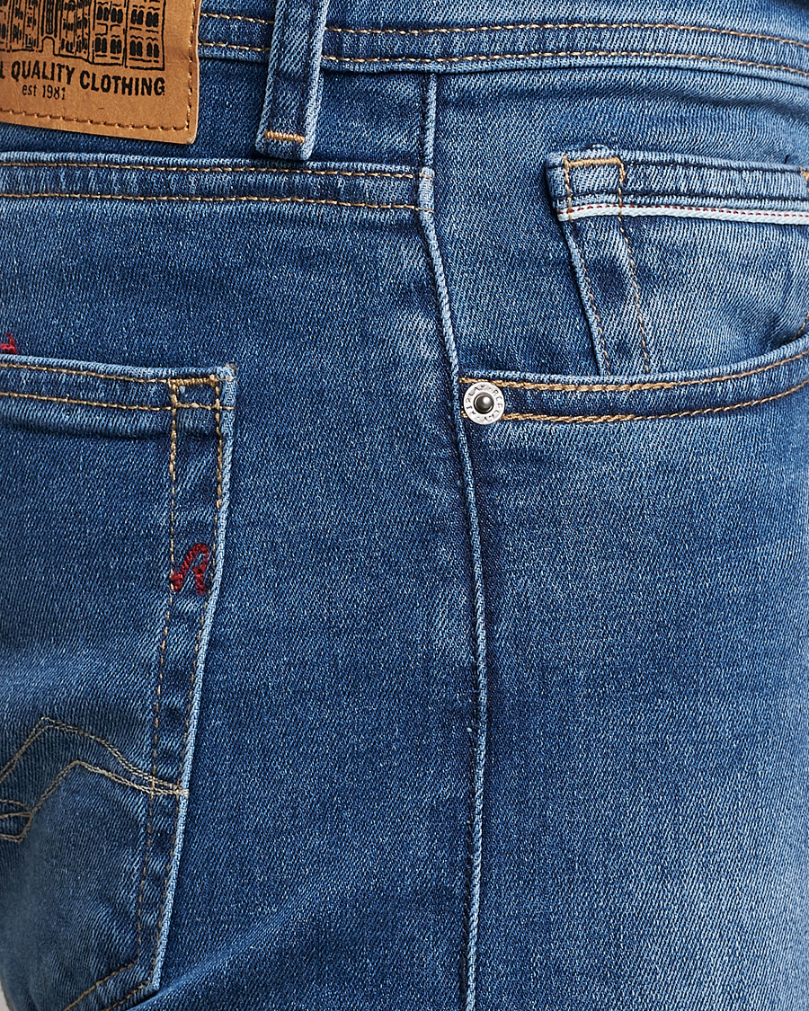 Hombres | Vaqueros | Replay | Grover Straight Fit Stretch Jeans Medium Blue