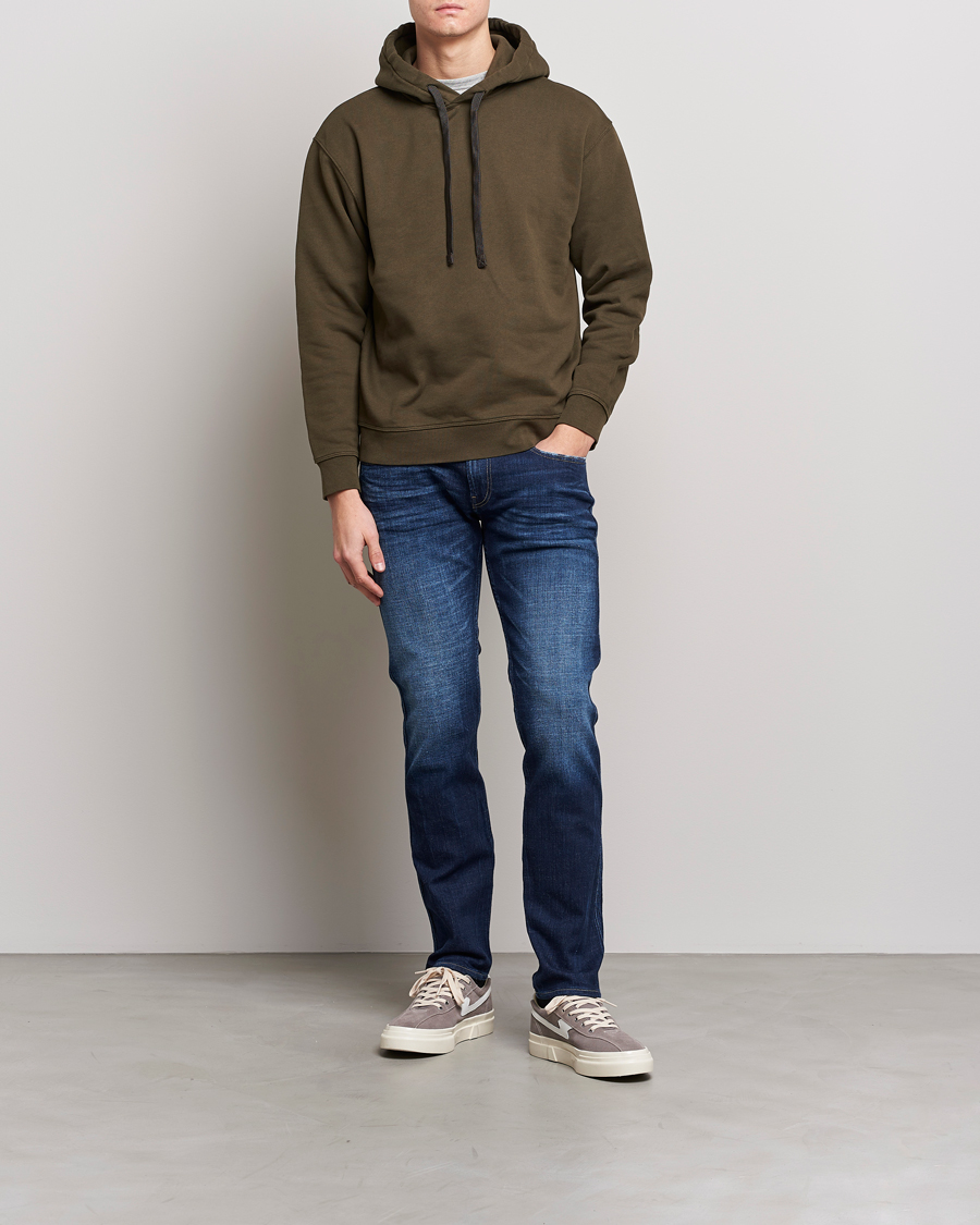 Hombres | Vaqueros | Replay | Anbass Power Stretch 1 Year Wash Jeans Dark Blue