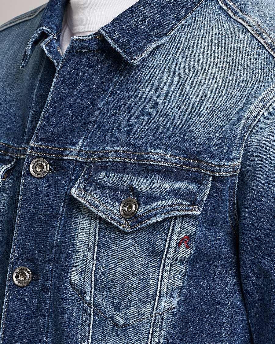 Hombres | Abrigos y chaquetas | Replay | Vintage 5 Year Wash Denim Jacket Medium Blue