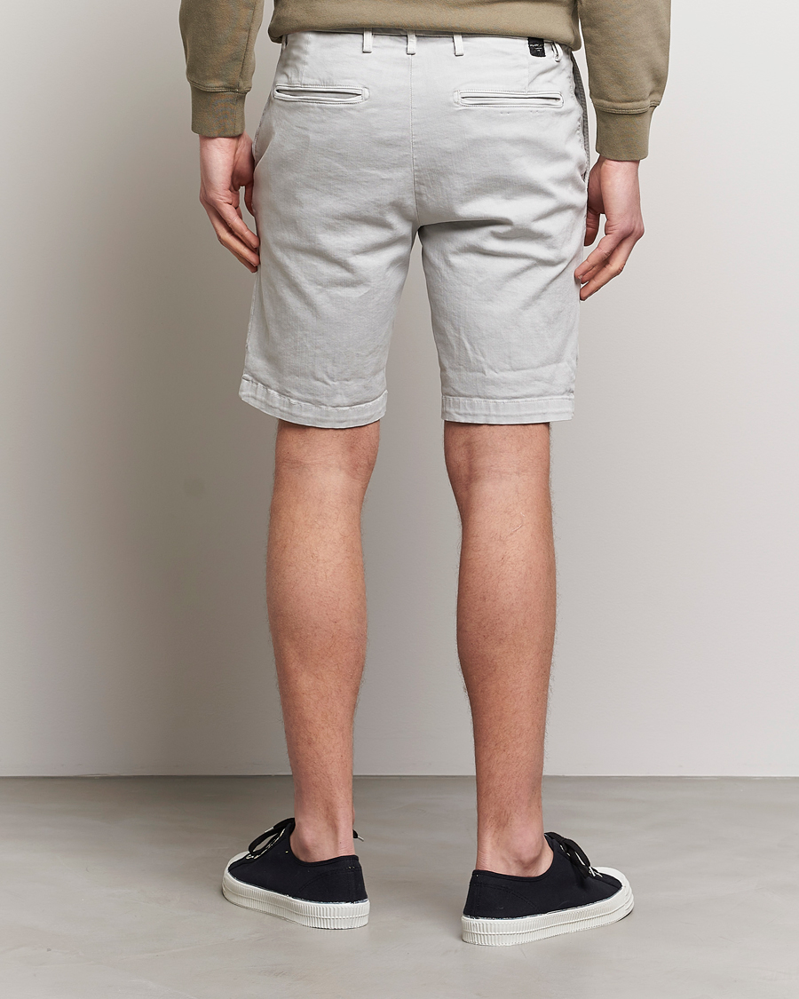 Hombres | Pantalones cortos | Replay | Benni Hyperflex Shorts Chaulk Grey