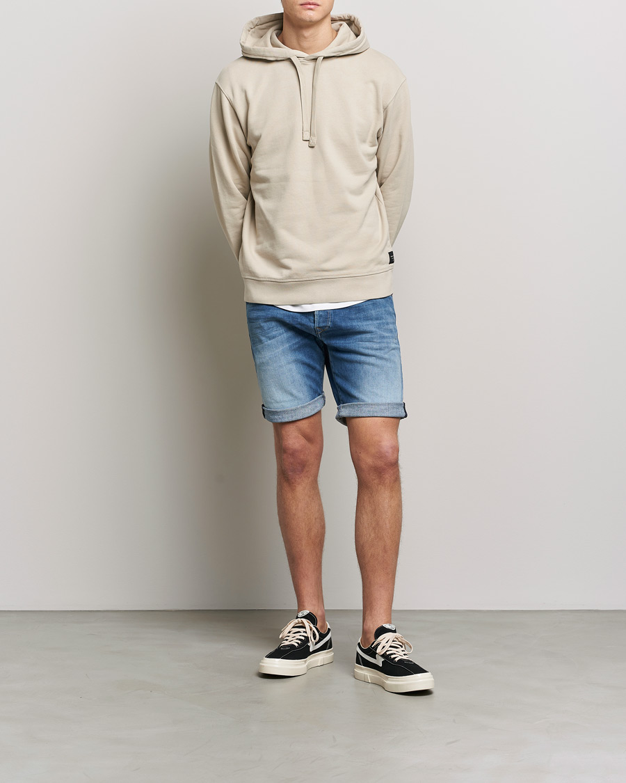 Hombres | Pantalones cortos | Replay | RBJ901 Super Stretch Bio Denim Shorts Medium Blue