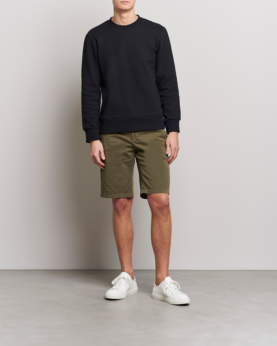 Hombres | Pantalones cortos | Replay | Sartoriale Chino Shorts Olive Green