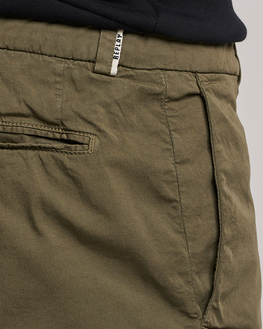 Hombres | Pantalones cortos | Replay | Sartoriale Chino Shorts Olive Green
