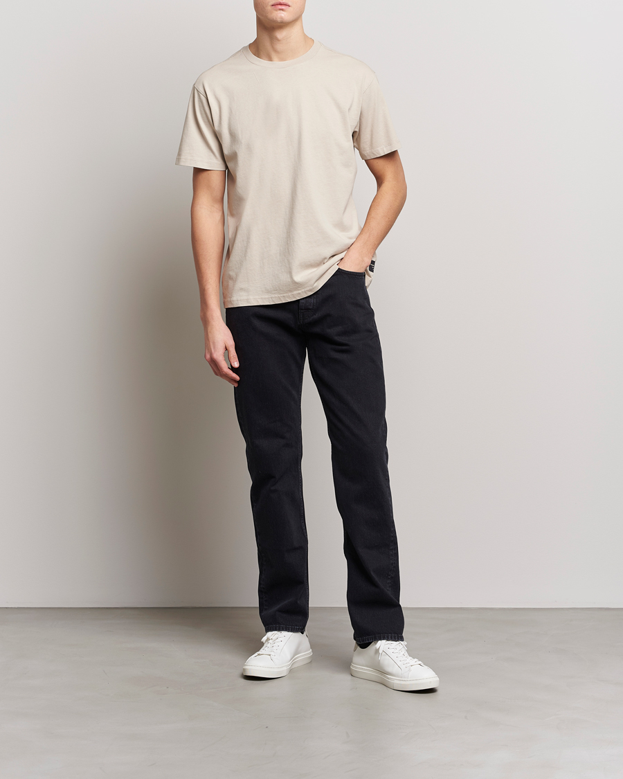 Hombres | Camisetas | Replay | Sartoriale Heavy Crew Neck T-Shirt Cement