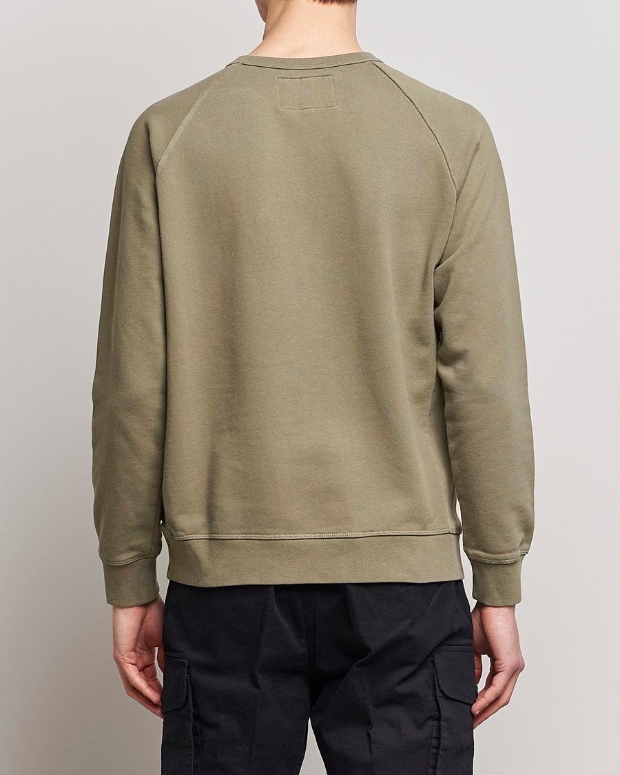 Hombres | Jerséis y prendas de punto | Replay | Sartoriale Jersey Crew Neck Sweatshirt Sage Green