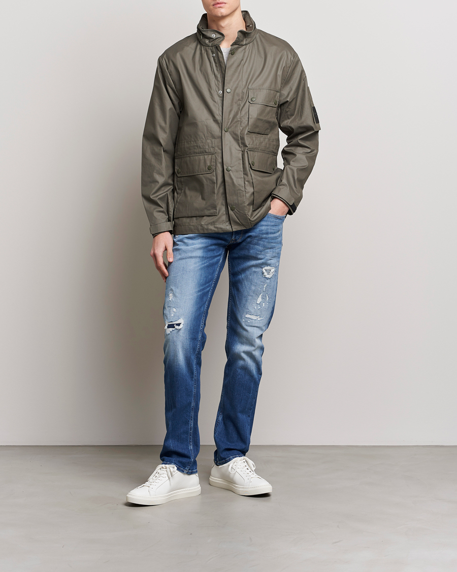 Hombres | Abrigos y chaquetas | Replay | Sartoriale Coated Jacket Dark Green