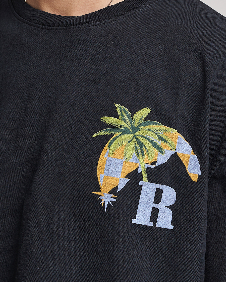 Hombres | Camisetas | Rhude | Moonlight Tropics T-Shirt Black