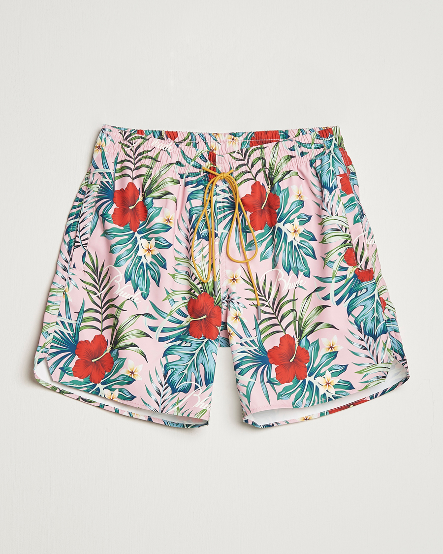 Hombres | Bañadores | Rhude | Hawaiian Swim Trunks Muave Multi