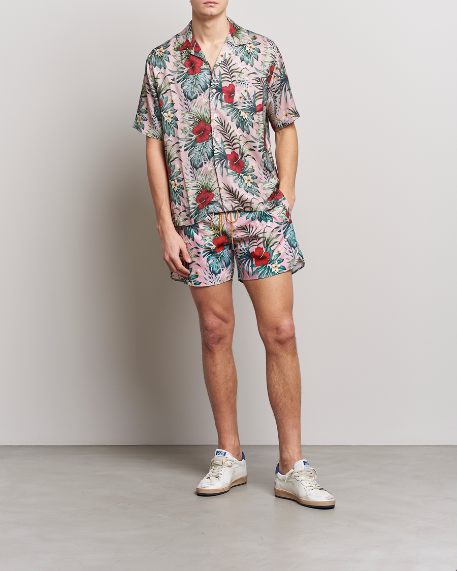 Hombres | Bañadores | Rhude | Hawaiian Swim Trunks Muave Multi