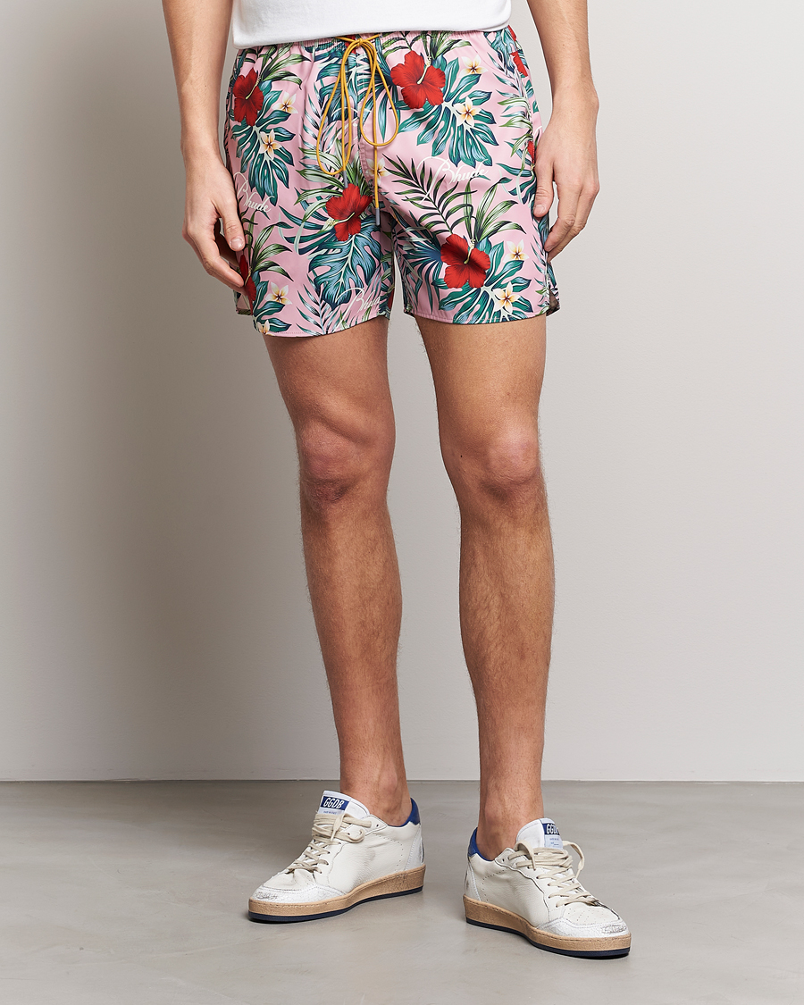 Hombres | Bañadores | Rhude | Hawaiian Swim Trunks Muave Multi