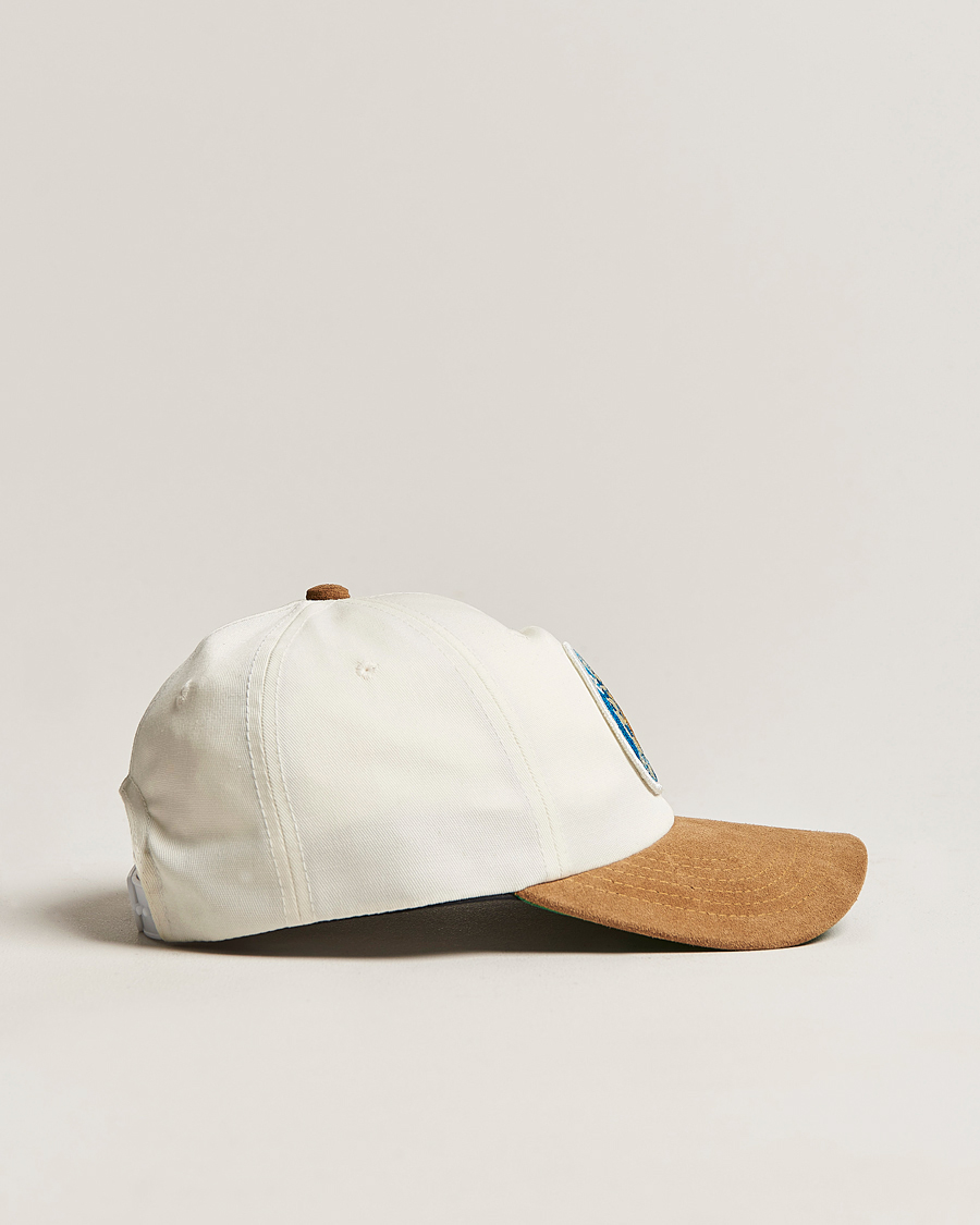 Hombres | Rhude Suede Crest Cap Beige | Rhude | Suede Crest Cap Beige