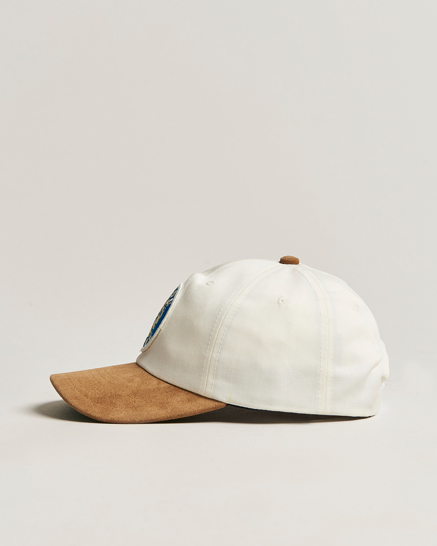 Hombres | Rhude Suede Crest Cap Beige | Rhude | Suede Crest Cap Beige