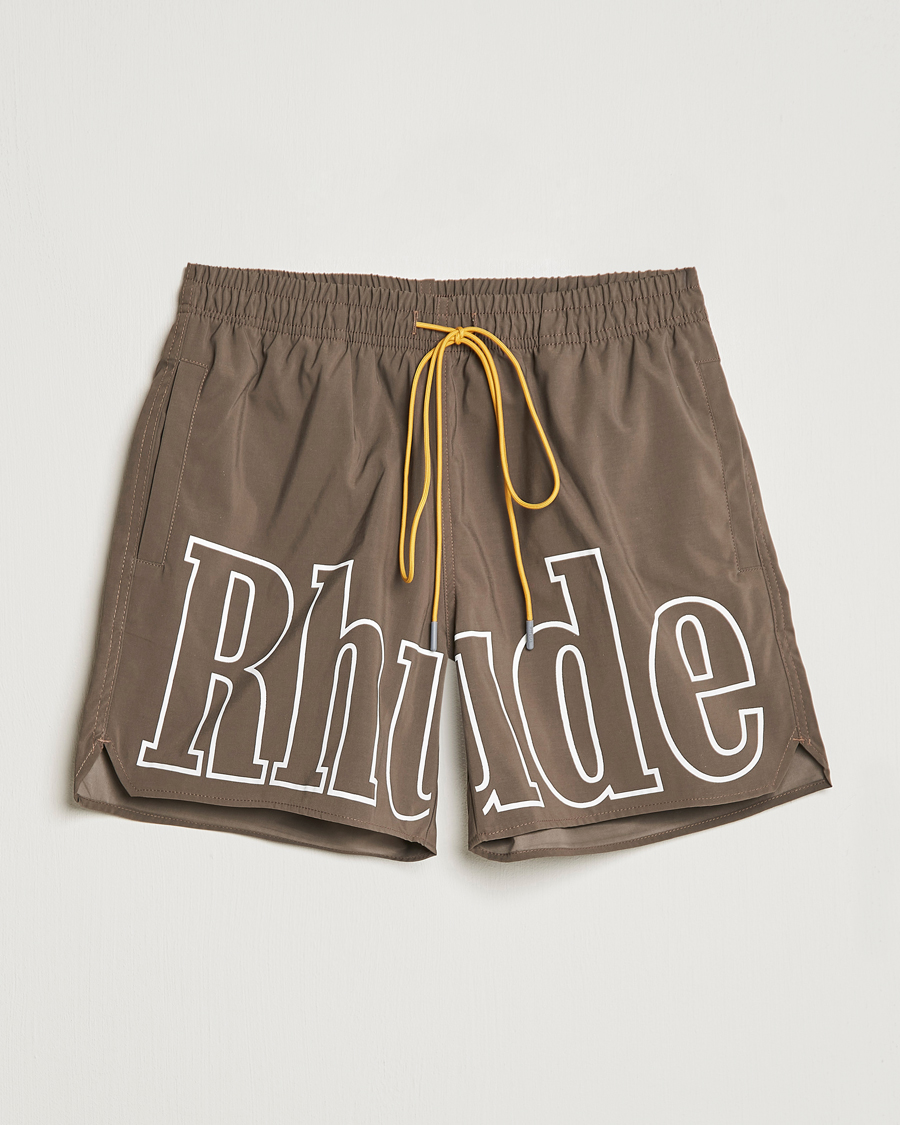 Hombres | Bañadores | Rhude | Swim Trunks Dark Grey