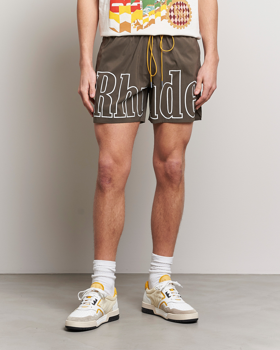 Hombres | Bañadores | Rhude | Swim Trunks Dark Grey