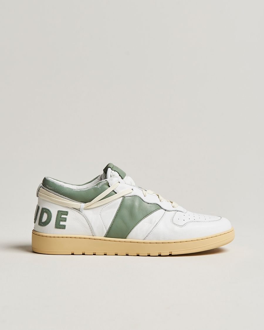 Hombres | Rhude Rhecess Sneakers White/Sage | Rhude | Rhecess Sneakers White/Sage