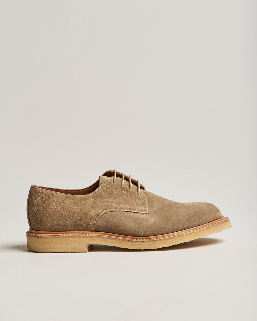 Hombres | Sanders Archie Gibson Suede Derby Dirty Buck | Sanders | Archie Gibson Suede Derby Dirty Buck