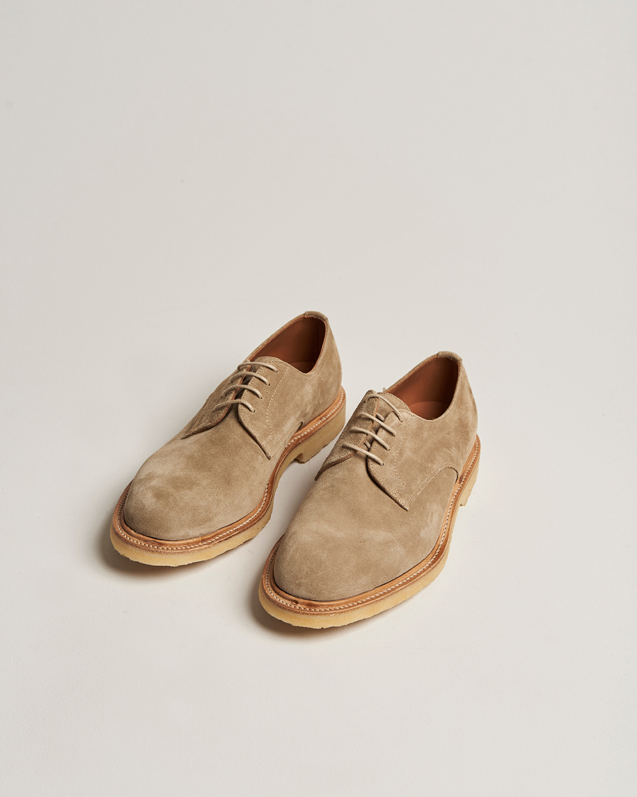 Hombres | Sanders Archie Gibson Suede Derby Dirty Buck | Sanders | Archie Gibson Suede Derby Dirty Buck