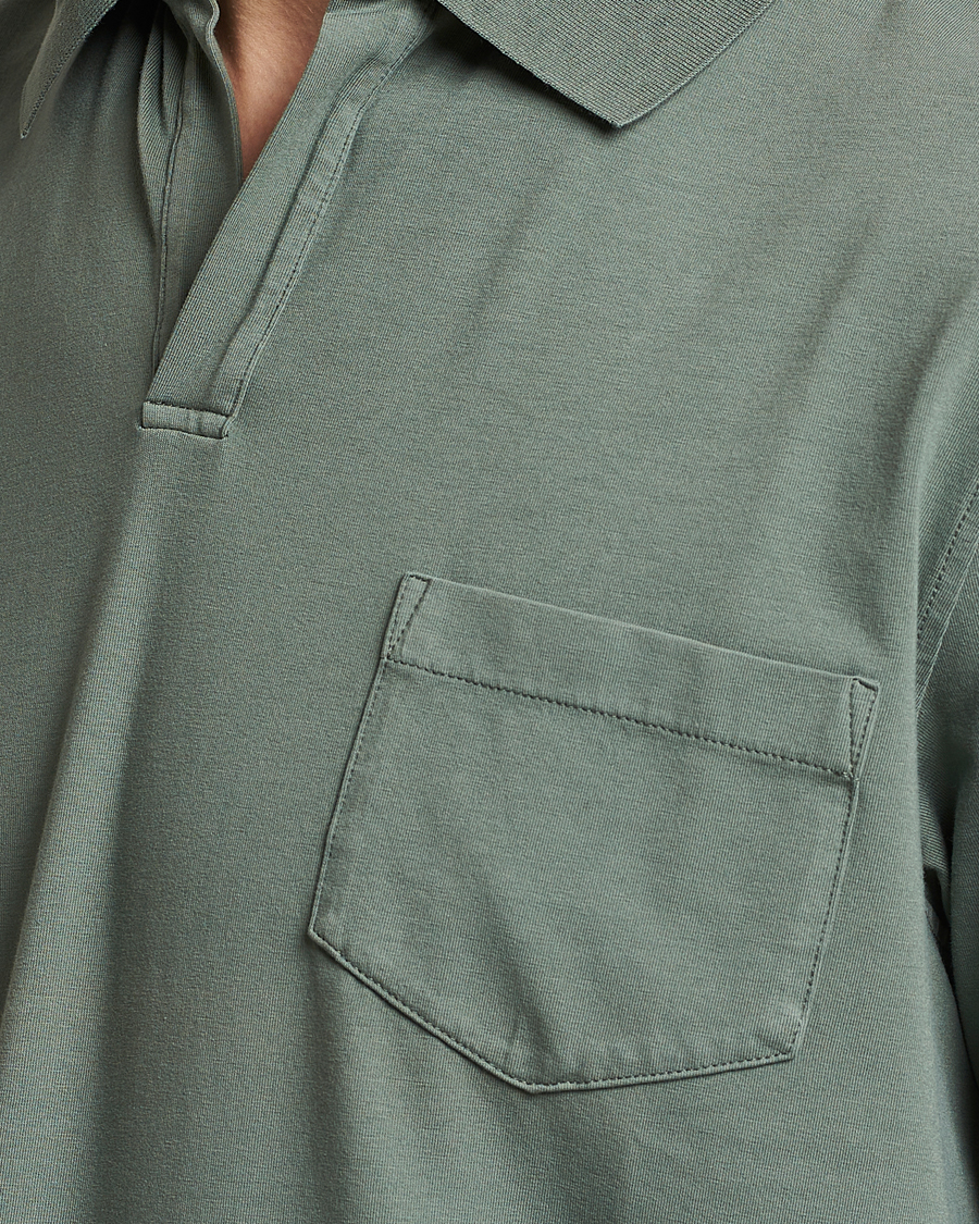 Hombres | Polos | SEASE | Short Sleeve Jersey Polo Sage 